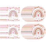 Ensemble de vaisselle de fête arc - en - ciel 40 pièces, assiettes en carton rose, 20 serviettes arc ... Ensemble de vaisselle de fête arc - en - ciel 40 pièces, assiettes en carton rose, 20 serviettes arc ...