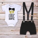 Ensemble de vtements pour bbs garons, barboteuse a manches courtes avec bretelles et short pour nouveau ...