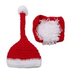 Ensemble de vêtements de noël pour bébé, bonnet et pantalon en tricot, costume mignon pour enfants, accessoire ... Ensemble de vêtements de noël pour bébé, bonnet et pantalon en tricot, costume mignon pour enfants, accessoire ...