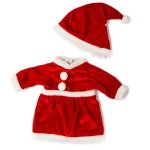 Ensemble de vtements pour poupes de 18 pouces, chapeau et robe de nol pour bbs amricains, accessoires, ...