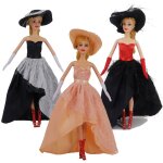 Ensemble de vêtements de poupée de soirée de banquet de mode de 3 pièces, vêtements de poupée de fille ... Ensemble de vêtements de poupée de soirée de banquet de mode de 3 pièces, vêtements de poupée de fille ...