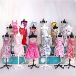 Ensemble de vtements et robes pour poupe barbie, accessoires de mode, robe de soire, talons hauts, ...