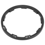 Entretoise de vlo en alliage d'aluminium, 2. 35mm, entretoises de moyeu de volant d'inertie pour vlo ...