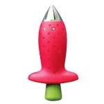 Epluche - fraises en mtal + plastique pour fruits, 1 pice, appareil pour enlever les tiges de tomate, ...