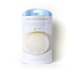 Eponge konjac naturelle et v�g�tale pour b�b�s - ronde - konjac sponge co.