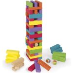 Equilibloc color - blocs de construction en bois - 60 pices - jeu d'adresse - multicolor - ds 3 ans[z1787] ...