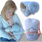 Ergonomic nursing pillow for babies or newborns - transportable armband for infant - 2 positions depending ...