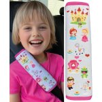 Ersan - 1x protection pour ceinture de scurit avec motif de prince princesse grenouille - ceintures ...