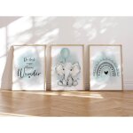 Ersan - ® lot de 3 posters format a4 pour chambre d'enfant - poster mural - images décoratives pour ... Ersan - ® lot de 3 posters format a4 pour chambre d'enfant - poster mural - images décoratives pour ...