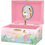 Ersan - bote a bijoux musicale ballerine pour filles - bote a musique danseuse pour enfants avec miroir, ...
