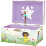 Ersan - bote a bijoux musicale ballerine pour filles - bote a musique ballerine pour enfants avec miroir, ...