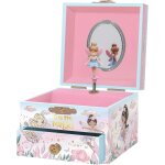 Ersan - bote a bijoux musicale pour filles - bote a musique fe pour enfants avec miroir, cadeaux de ...