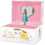 Ersan - bote a bijoux musicale princesse pour filles - bote a musique princesse pour enfants avec miroir, ...