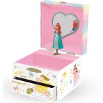 Ersan - bote a bijoux musicale princesse pour filles - bote a musique princesse pour enfants avec miroir, ...