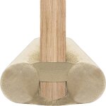 Ersan - boudin de porte isolant froid double joint pour porte 75 - 90 cm - sans colle - bas de porte ...