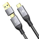 Ersan - cble usbc vers usb c 20 gbit / s, prend en charge la vido 4k 60 hz, cble de charge rapide ...