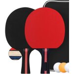 Ersan - ensemble de raquettes de tennis de table avec 2 raquettes et 3 balles dans un sac(couleur aléatoire) ... Ersan - ensemble de raquettes de tennis de table avec 2 raquettes et 3 balles dans un sac(couleur aléatoire) ...