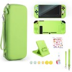 Ersan - pack d'accessoires switch, kit d'accessoires 17 en 1 pour filles comprenant un etui de transport ...