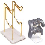 Ersan - porte manette 2 couches, mtal support de contrleur de jeu universel support manette pour bureau ...
