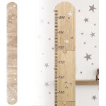 Ersan - rgle a mesurer en bois pour enfants, bb toise murale suspendre rgle amovible bton de mesure ...