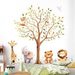Ersan - stickers muraux animaux forêt autocollant mural ours eléphant lion stickers muraux jungle animaux ... Ersan - stickers muraux animaux forêt autocollant mural ours eléphant lion stickers muraux jungle animaux ...