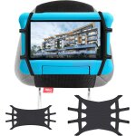 Ersan - support de tablette en silicone pour appuie - tte de voiture pour enfants sur sige arrire, ...