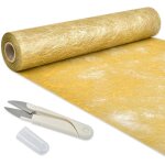 Ershi - 20m rutilisable chemin de table en non - tiss, 30cm * 20m chemin de table en intiss chemin ...