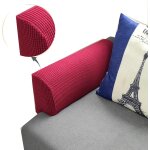 Ershi - lot de 4 housses d'accoudoirs de fauteuil, extensibles, en polyester doux, antidrapants pour ...