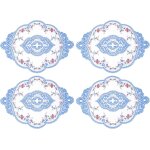 Ershi - 4pack sets de 4 sets de table en dentelle rétro 30x43 cm ovale brodé napperons français crochet ... Ershi - 4pack sets de 4 sets de table en dentelle rétro 30x43 cm ovale brodé napperons français crochet ...
