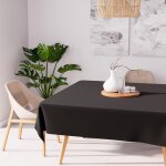 Ershi - , alix nappe carre anti - tches, polyester, noir, 140x140 cm[3102]