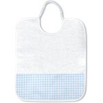 Ershi - , bavoir en eponge de pur coton avec elastique pour le gruau et le goter a la maternelle dimensions ...