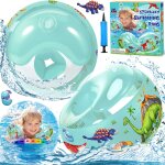 Ershi - brassard bebe 1 - 4 ans, vert dinosaure rond brassard enfant 2 ans, brassard piscine enfant, ...