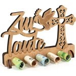 Ershi - cadeau d'anniversaire, en bois, cadeau en argent, cadeau pour bb, baptme, cadeau d'argent, ...