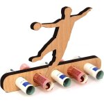 Ershi - cadeau d'anniversaire original en bois - handball cadeau en argent en bois - dcorations en bois ...