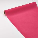 Ershi - chemin de table 3en1 airlaid rose fuchsia fsc - 0. 40x4, 80m[1993]
