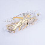 Ershi - chemin de table - dcoration de table d'anniversaire 70 ans - or brillant - dcoration de table ...