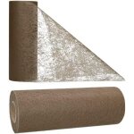 Ershi - - chemin de table - en non - tiss - 17, 5 cm x 25 m - motif floral - pour mariage et communion[3820] ...