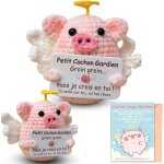 Ershi - cochon positif en franais, peluche cochon personnalise, patate franais positive, cadeau original ...