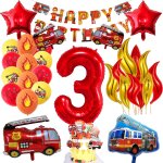 Ershi - dcoration pompiers anniversaire enfant, anniversaire des pompiers, dco anniversaire pompiers ...