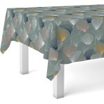 Ershi - duero nappe en toile cire bleu 100 x 140 cm[2478]