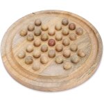 Ershi - jeu de socit solitaire en bois fait a la main jeu de chevilles en bois dcoratif jeu familial ...