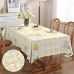 Ershi - nappe rectangulaire anti tache, nappe de table enduite nappe fleurie 110x140, nappe exterieur ... Ershi - nappe rectangulaire anti tache, nappe de table enduite nappe fleurie 110x140, nappe exterieur ...
