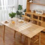 Ershi - nappe transparente de protection, nappe transparente paisse, nappe film de table transparent ...