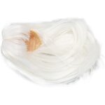 Ershi - perruque de poupe  rotule, rsistante  la chaleur, 1 / 6, pour habiller les poupes (blanc)[2175] ...