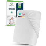 Ershi - protge - matelas impermable 60x120 cm pour lit bb u2013 alse respirante lavable 95 c, drap ...