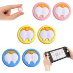 Ershi - qoeijex lot de 6 capuchons de poigne en forme de mignon cul de corgi coque de manette en silicone ...