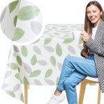 Ershi - toile cirée rectangulaire 200x137cm, nappe plastique en pvc essuyable, facile à nettoyer, imperméable ... Ershi - toile cirée rectangulaire 200x137cm, nappe plastique en pvc essuyable, facile à nettoyer, imperméable ...