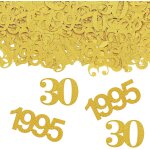 Eryi - 100 pices confettis dcoration 30 femme, annes 30 mariage ornements d'anniversaire disperser ...