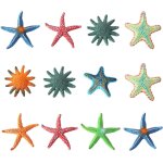 Eryi - 12 modèles simulés des etoiles de mer, ornements décoratifs de la vie marine, jouets d'eau pour ... Eryi - 12 modèles simulés des etoiles de mer, ornements décoratifs de la vie marine, jouets d'eau pour ...