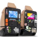 Eryi - 2 pice organiseur siege enfant, protection siege voiture enfant, organisateur tablette voiture ...